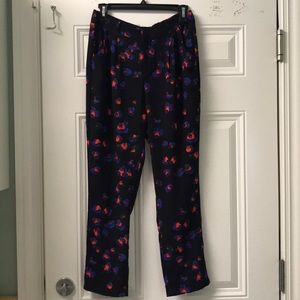 Topshop Printed Trousers